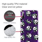 For Huawei Y6p (2020) Coloured Drawing Pattern Highly Transparent TPU Protective Case(Panda) - 3