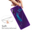 For Huawei Y6p (2020) Coloured Drawing Pattern Highly Transparent TPU Protective Case(Feather) - 2