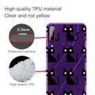 For Huawei Y6p (2020) Coloured Drawing Pattern Highly Transparent TPU Protective Case(Black Cat) - 3