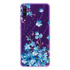 For Huawei Y6p (2020) Coloured Drawing Pattern Highly Transparent TPU Protective Case(Star Flower) - 1