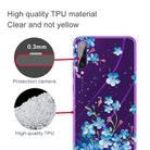 For Huawei Y6p (2020) Coloured Drawing Pattern Highly Transparent TPU Protective Case(Star Flower) - 3