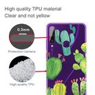 For Huawei Y6p (2020) Coloured Drawing Pattern Highly Transparent TPU Protective Case(Icactus) - 3