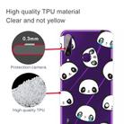 For Huawei Y6p (2020) Coloured Drawing Pattern Highly Transparent TPU Protective Case(Emoji Bear) - 3