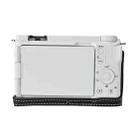 For Sony Alpha ZV-E10 II / ZV-E10M2 Litchi Texture PU Leather Camera Half Case Base(Black) - 3