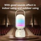 Yesido YSW26 Outdoor LED Light Wireless Bluetooth Speaker(Beige) - 4