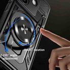 For OPPO A5 Pro Armor Rotating Holder MagSafe Phone Case(Grey) - 3