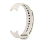 For Xiaomi Smart Band 9 / 9 NFC / 8 / 8 NFC xDfind Metal Buckle Solid Color Silicone Watch Band(Grey) - 2