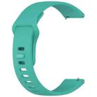 For Redmi Watch 5 Active / Watch 5 Lite xDfind Solid Color Reverse Buckle Silicone Watch Band(Mint Green) - 3