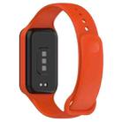 For Redmi Watch 2 xDfind Solid Color Silicone Integrated Watch Band(Orange) - 2