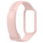 For Redmi Watch 2 xDfind Solid Color Silicone Integrated Watch Band(Light Pink) - 3