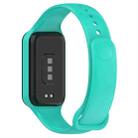 For Redmi Watch 2 xDfind Solid Color Silicone Integrated Watch Band(Cyan) - 2