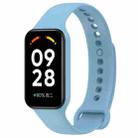For Redmi Watch 2 xDfind Solid Color Silicone Integrated Watch Band(Sky Blue) - 1