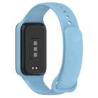 For Redmi Watch 2 xDfind Solid Color Silicone Integrated Watch Band(Sky Blue) - 2