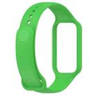 For Redmi Watch 2 xDfind Solid Color Silicone Integrated Watch Band(Green) - 3