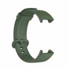 For Xiaomi Mi Watch Lite / Redmi Watch xDfind Silicone Watch Band(Dark Green) - 3