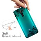 For Xiaomi Redmi 9 Coloured Drawing Pattern Highly Transparent TPU Protective Case(Lace Flower) - 1