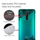 For Xiaomi Redmi 9 Coloured Drawing Pattern Highly Transparent TPU Protective Case(Lace Flower) - 2
