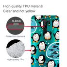 For Xiaomi Redmi 9 Coloured Drawing Pattern Highly Transparent TPU Protective Case(Penguin) - 3