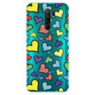 For Xiaomi Redmi 9 Coloured Drawing Pattern Highly Transparent TPU Protective Case(Love) - 1