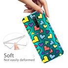 For Xiaomi Redmi 9 Coloured Drawing Pattern Highly Transparent TPU Protective Case(Love) - 2