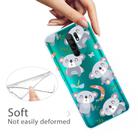 For Xiaomi Redmi 9 Coloured Drawing Pattern Highly Transparent TPU Protective Case(Koala) - 2