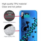 For Xiaomi Redmi 9A Coloured Drawing Pattern Highly Transparent TPU Protective Case(Stair Cat) - 3