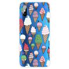 For Xiaomi Redmi 9A Coloured Drawing Pattern Highly Transparent TPU Protective Case(Ice Cream) - 1