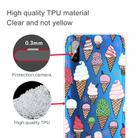 For Xiaomi Redmi 9A Coloured Drawing Pattern Highly Transparent TPU Protective Case(Ice Cream) - 3