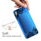 For Xiaomi Redmi 9A Coloured Drawing Pattern Highly Transparent TPU Protective Case(Lace Flower) - 2
