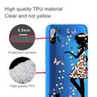 For Xiaomi Redmi 9A Coloured Drawing Pattern Highly Transparent TPU Protective Case(Girl) - 3