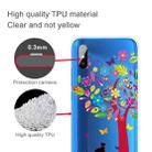 For Xiaomi Redmi 9A Coloured Drawing Pattern Highly Transparent TPU Protective Case(Tree Cat) - 3