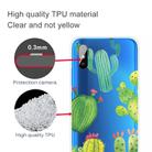 For Xiaomi Redmi 9A Coloured Drawing Pattern Highly Transparent TPU Protective Case(Icactus) - 3