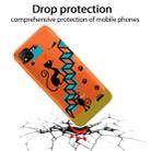For Xiaomi Redmi 9C Coloured Drawing Pattern Highly Transparent TPU Protective Case(Stair Cat) - 3