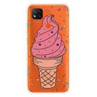 For Xiaomi Redmi 9C Coloured Drawing Pattern Highly Transparent TPU Protective Case(Big Cone) - 1