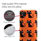 For Xiaomi Redmi 9C Coloured Drawing Pattern Highly Transparent TPU Protective Case(Black Cat) - 3