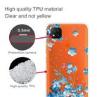 For Xiaomi Redmi 9C Coloured Drawing Pattern Highly Transparent TPU Protective Case(Star Flower) - 3