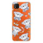 For Xiaomi Redmi 9C Coloured Drawing Pattern Highly Transparent TPU Protective Case(Koala) - 1