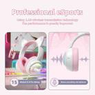 ONIKUMA GT838 2.4G Head-mounted Wireless Bluetooth Headphone(Pink) - 3