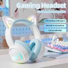 ONIKUMA GT838 2.4G Head-mounted Wireless Bluetooth Headphone(Blue) - 2