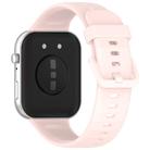 For Huawei Watch Fit 4 Pro / 4 / 3 xDfind Colorful Buckle Silicone Sports Watch Band(Pink) - 2