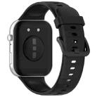 For Huawei Watch Fit 4 Pro / 4 / 3 xDfind Colorful Buckle Silicone Sports Watch Band(Black) - 2