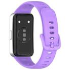 For Huawei Band 10 / 9 / 8 xDfind Nail Button Glossy Silicone Watch Band(Purple) - 2