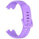 For Huawei Band 10 / 9 / 8 xDfind Nail Button Glossy Silicone Watch Band(Purple) - 3