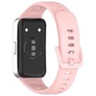 For Huawei Band 10 / 9 / 8 xDfind Nail Button Glossy Silicone Watch Band(Pink) - 2