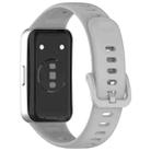 For Huawei Band 10 / 9 / 8 xDfind Nail Button Glossy Silicone Watch Band(Grey) - 2