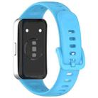 For Huawei Band 10 / 9 / 8 xDfind Nail Button Glossy Silicone Watch Band(Sky Blue) - 2