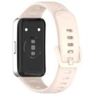 For Huawei Band 10 / 9 / 8 xDfind Nail Button Glossy Silicone Watch Band(Transparent) - 2