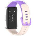 For Huawei Band 10 / 9 / 8 xDfind Nail Button Glossy Silicone Watch Band(Starlight Purple) - 2