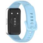 For Huawei Band 10 / 9 / 8 xDfind Nail Button Glossy Silicone Watch Band(Light Blue) - 2