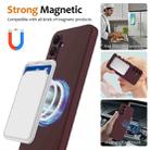 For Samsung Galaxy A15 4G / 5G Shockproof Silicone Magsafe Phone Case(Plum Color) - 3